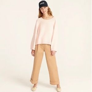 J.Crew Relaxed Sleeve Boatneck Beach Sweater